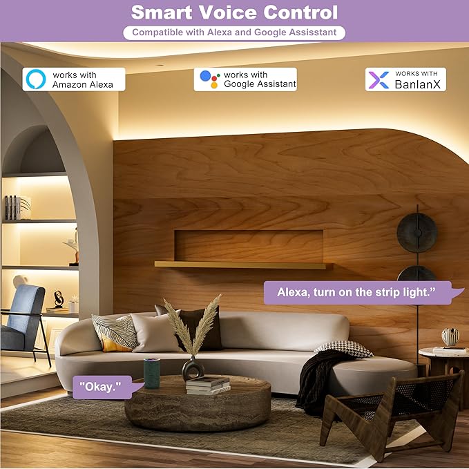 MIWISE LED Dimmer, Smart WiFi+Bluetooth Dimmable Controller