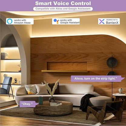 MIWISE LED Dimmer, Smart WiFi+Bluetooth Dimmable Controller
