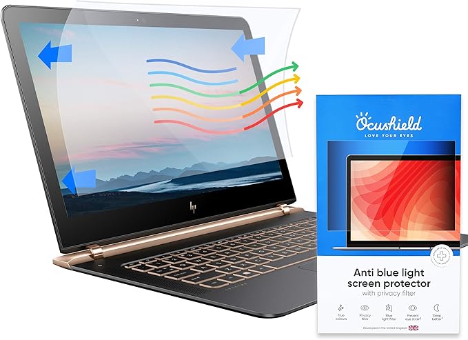 Ocushield 12.5” Premium Anti Blue Light Screen Protector