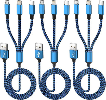 Multi Charging Cable, 3 in 1 Charging Cable