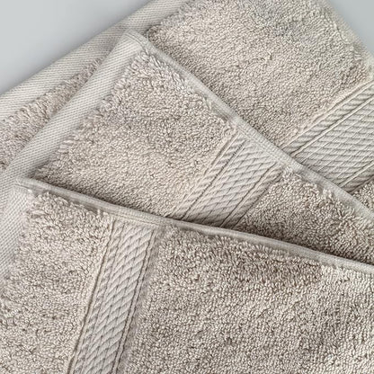 SUPERIOR Egyptian Cotton Pile 8 Piece Towel Set, Includes 2 Bath, 2 Hand