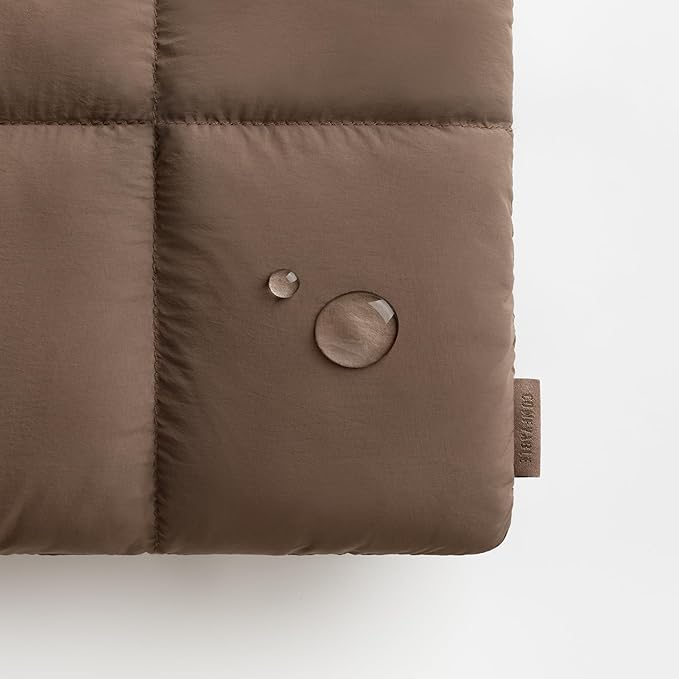 Comfyable Puffy Laptop Sleeve 13 Inch 14 Inch, Quilted Puffer Laptop Carrying