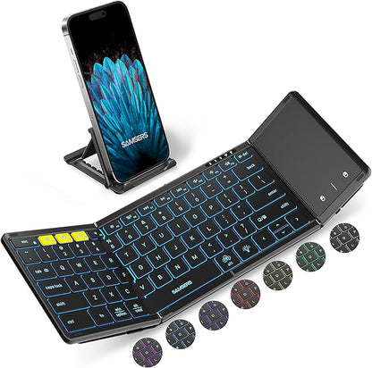 Samsers Foldable Bluetooth Keyboard
