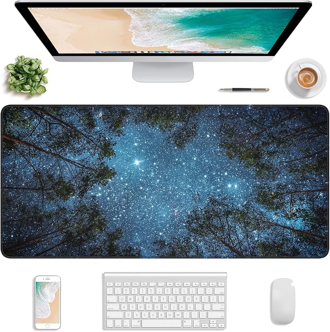 Extended Gaming Mouse Pad, XXL Large Mouse Mat 30 x 14 Inch, Big Computer