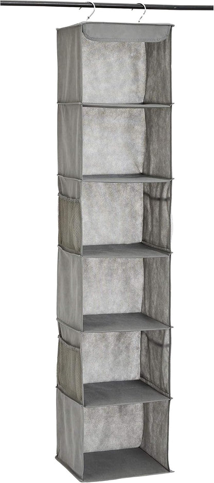 Amazon Basics 6-Tier Hanging Closet Shelf Organizer