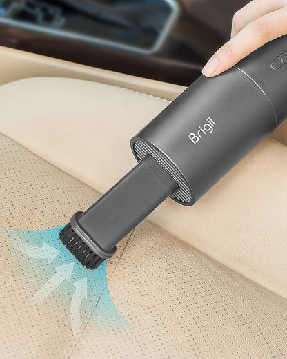 Brigii Mini Vacuum Cleaner, Small Handheld Vacuum Cordless USB Rechargeable