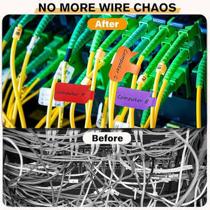 36Pcs Large Cable Labels