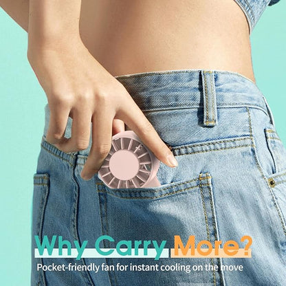 Mini Portable Fan, USB Personal Handheld Fan