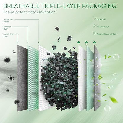 Activated Charcoal Odor Absorber, Odor Eliminator
