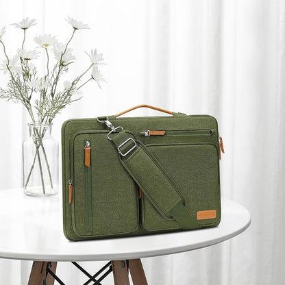 MOSISO 360 Protective Laptop Shoulder Bag, 13-13.3 inch Computer Bag Compatible