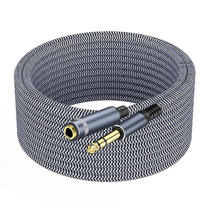 1/4 inch Extension Cable 50ft, 1/4" inch Male to Female Stereo Extension Cable