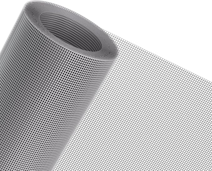 MAGZO Window Screen Replacement Mesh 48"W x 99"L