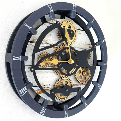 ImprovingLife The Gears Clock Desk Clock 10 inches