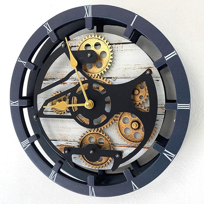 ImprovingLife The Gears Clock Desk Clock 10 inches