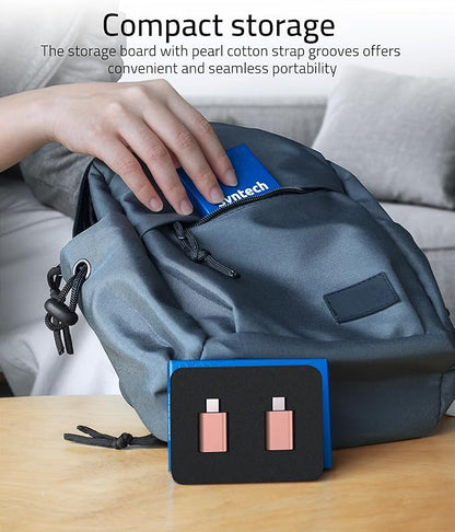 Syntech [2 Pack USB Male to USB3 Female Adapter Compatible