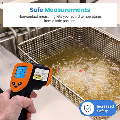 Etekcity Infrared Temperature Thermometer Gun, Laser Food Temp Gun