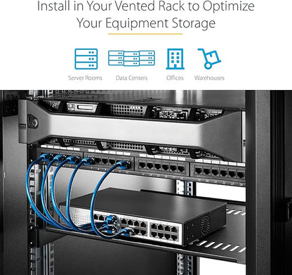 StarTech.com 2U Server Rack Shelf