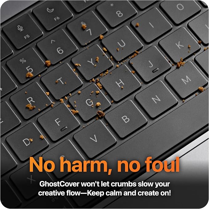 GhostCover Original Premium Ultra Thin Keyboard Cover Protector, Compatible