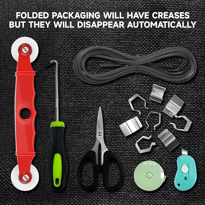 Window Screen Door Repair/Replacement Kit,