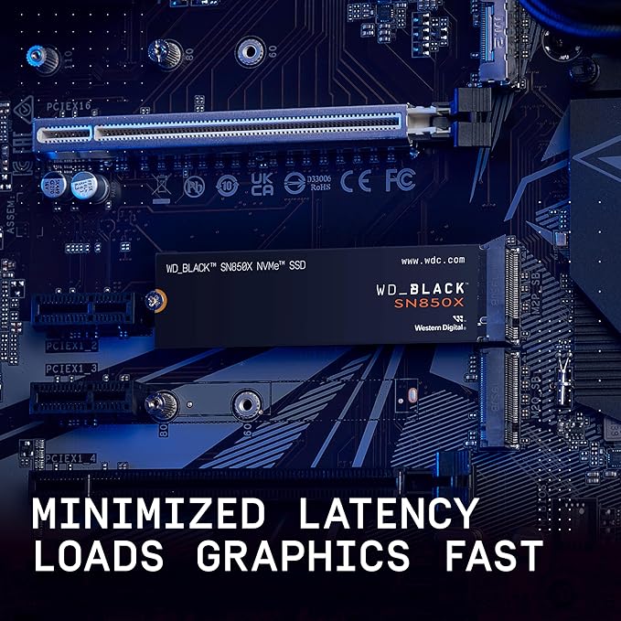 WD_BLACK 1TB SN850X NVMe Internal Gaming SSD Solid State Drive