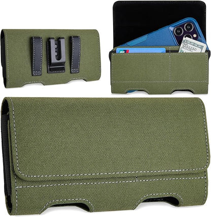 Mopaclle Nylon Phone Holster for iPhone 17 Pro Max, 17 Air, iPhone 16 Pro Max