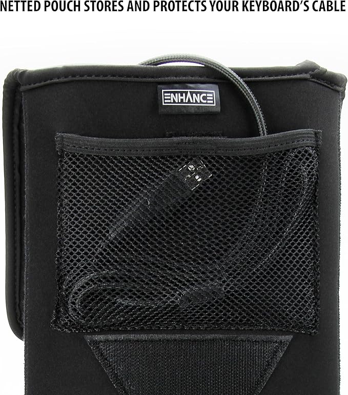 ENHANCE Keyboard Sleeve Travel Case