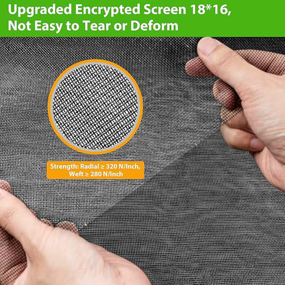 Replacement Window Screens, 48X118 Inch Durable Window Screen Mesh